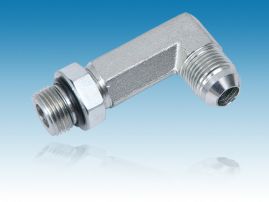美制JIC螺紋37°加長直角接頭 6801LL系列